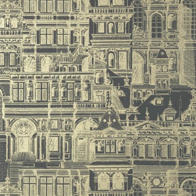 Фото Обои с рисунком - Крупный декор - стиль Американский - Черные - Купить в Интернет-магазине