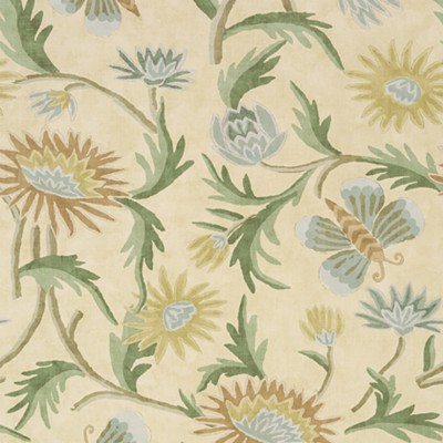 Фото Обои с рисунком - Цветы - стиль Американский - Бежевые - Купить в Интернет-магазине