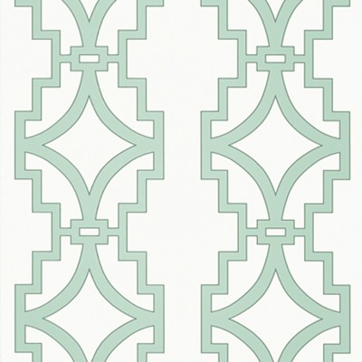 Фото Обои с рисунком - Орнамент - стиль Американский - Белые - Купить в Интернет-магазине