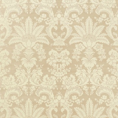 Фото Обои тканевые - Дамаск - стиль Американский - Бежевые - Купить в Интернет-магазине