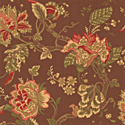 Фото Обои с рисунком - Цветы - стиль Американский - Коричневые - Купить в Интернет-магазине