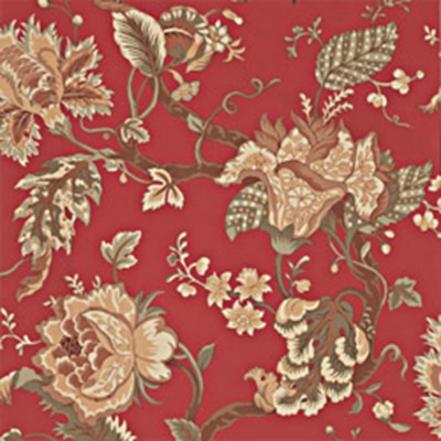 Фото Обои с рисунком - Цветы - стиль Американский - Красные - Купить в Интернет-магазине