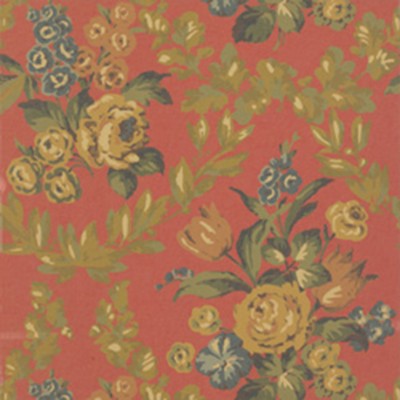 Фото Обои с рисунком - Цветы - стиль Американский - Красные - Купить в Интернет-магазине