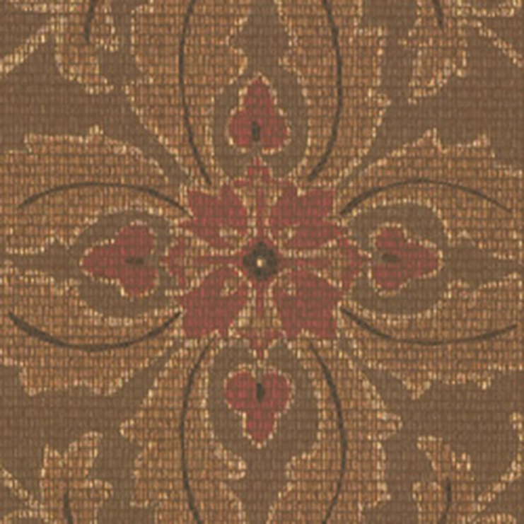 Фото Обои с рисунком - Орнамент - стиль Американский - Коричневые - Купить в Интернет-магазине