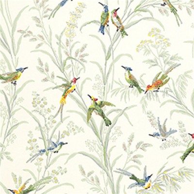 Фото Обои с рисунком - Анималистический принт - стиль Американский - Белые - Купить в Интернет-магазине