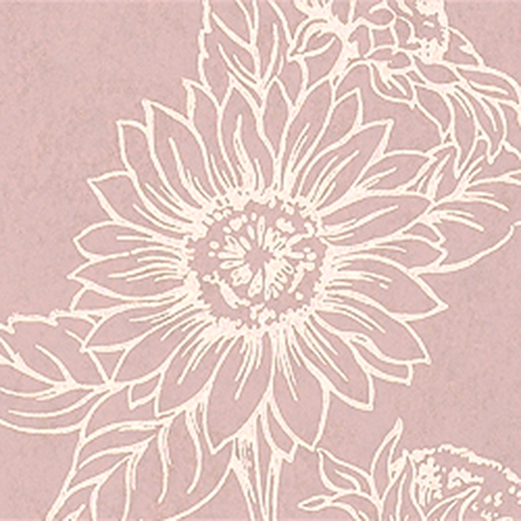 Фото Обои с рисунком - Цветы - стиль Американский - Бежевые - Купить в Интернет-магазине