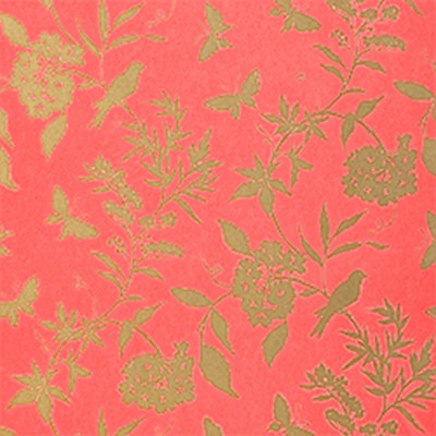 Фото Обои с рисунком - Растение - стиль Американский - Красные - Купить в Интернет-магазине