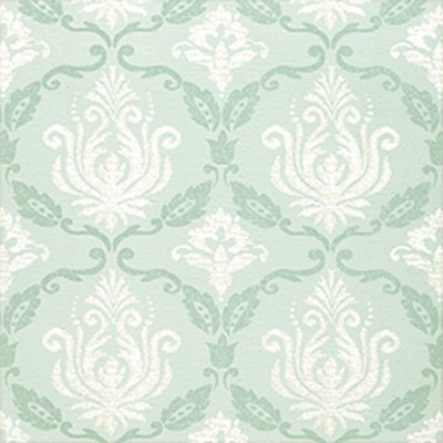 Фото Обои с рисунком - Дамаск - стиль Американский - Бирюзовые - Купить в Интернет-магазине