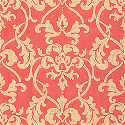 Фото Обои с рисунком - Дамаск - стиль Американский - Красные - Купить в Интернет-магазине