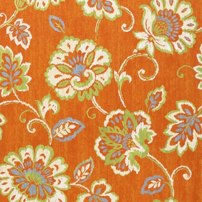 Фото Обои с рисунком - Цветы - стиль Американский - Оранжевые - Купить в Интернет-магазине