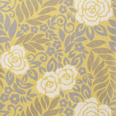 Фото Обои с рисунком - Крупный декор - стиль Американский - Желтые - Купить в Интернет-магазине