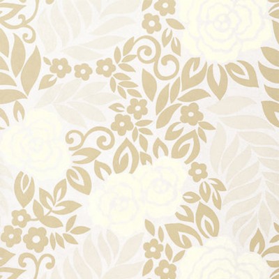 Фото Обои с рисунком - Крупный декор - стиль Американский - Белые - Купить в Интернет-магазине