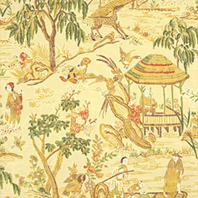 Фото Обои с рисунком - Крупный декор - стиль Американский - Желтые - Купить в Интернет-магазине