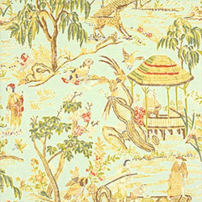 Фото Обои с рисунком - Крупный декор - стиль Американский - Зеленые - Купить в Интернет-магазине