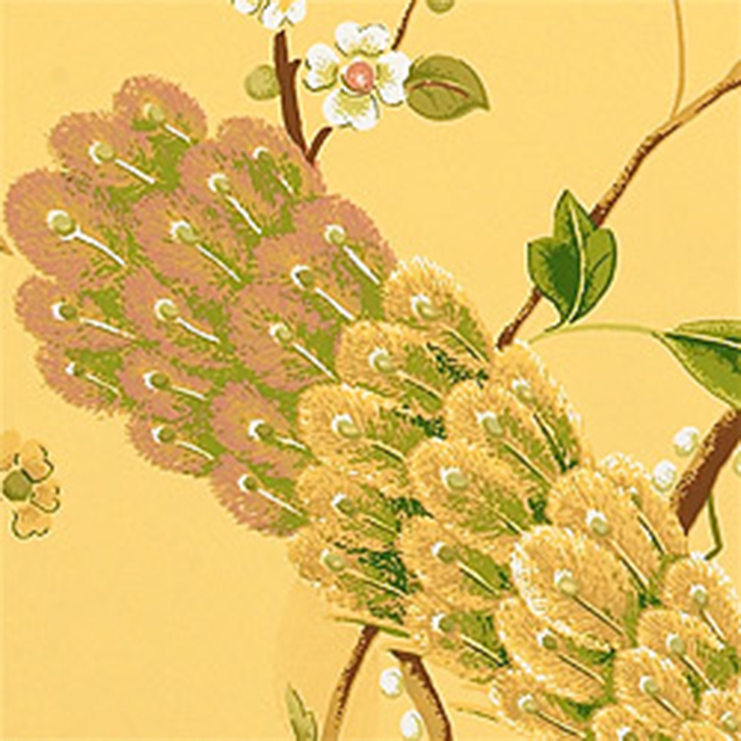 Фото Обои с рисунком - Растение - стиль Американский - Коричневые - Купить в Интернет-магазине