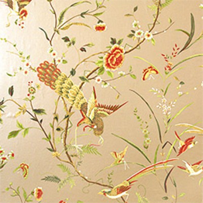 Фото Обои с рисунком - Растение - стиль Американский - Бежевые - Купить в Интернет-магазине