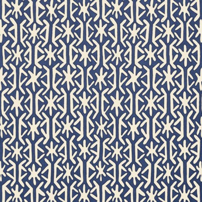 Фото Обои с рисунком - Орнамент - стиль Американский - Синие - Купить в Интернет-магазине