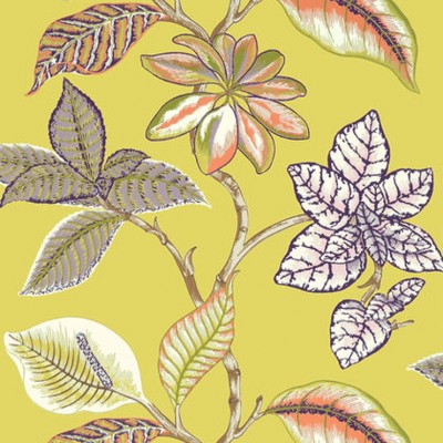 Фото Обои с рисунком - Крупный декор - стиль Американский - Желтые - Купить в Интернет-магазине