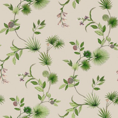 Фото Обои с рисунком - Растение - стиль Американский - Светло-серые - Купить в Интернет-магазине