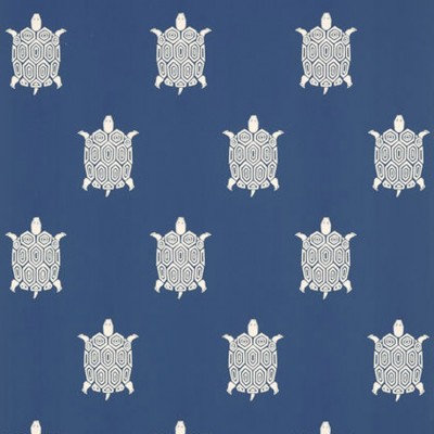 Фото Обои с рисунком - Крупный декор - стиль Американский - Синие - Купить в Интернет-магазине