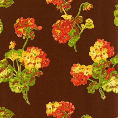 Фото Обои с рисунком - Цветы - стиль Американский - Коричневые - Купить в Интернет-магазине