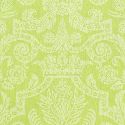 Фото Обои с рисунком - Дамаск - стиль Американский - Зеленые - Купить в Интернет-магазине