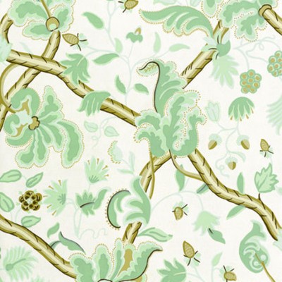 Фото Обои с рисунком - Растение - стиль Американский - Белые - Купить в Интернет-магазине