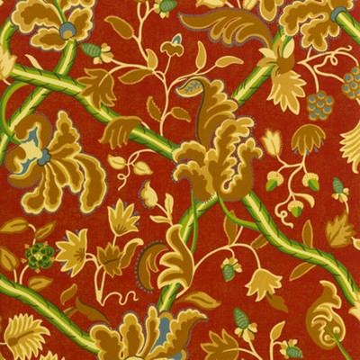 Фото Обои с рисунком - Растение - стиль Американский - Красные - Купить в Интернет-магазине