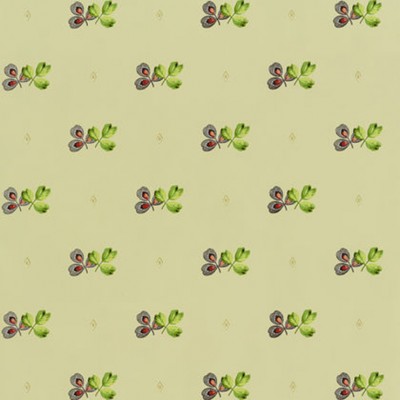Фото Обои с рисунком - Мелкий принт - стиль Американский - Зеленые - Купить в Интернет-магазине