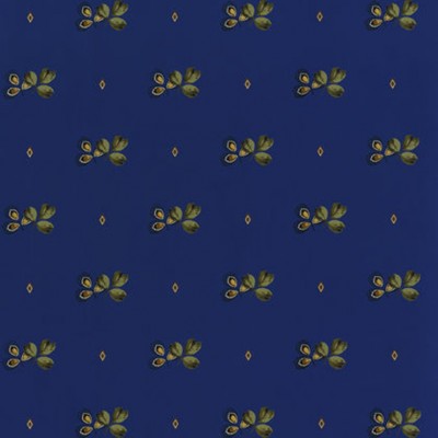 Фото Обои с рисунком - Мелкий принт - стиль Американский - Синие - Купить в Интернет-магазине