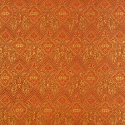 Фото Обои с рисунком - Орнамент - стиль Американский - Оранжевые - Купить в Интернет-магазине
