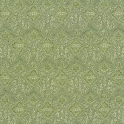Фото Обои с рисунком - Орнамент - стиль Американский - Зеленые - Купить в Интернет-магазине