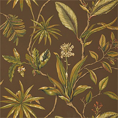Фото Обои с рисунком - Растение - стиль Американский - Коричневые - Купить в Интернет-магазине