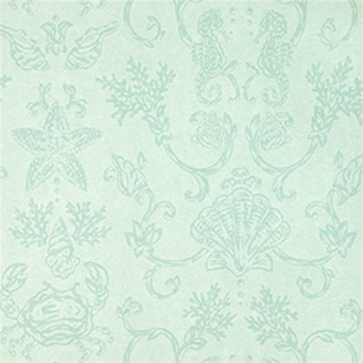 Фото Обои с рисунком - Крупный декор - стиль Американский - Бирюзовые - Купить в Интернет-магазине