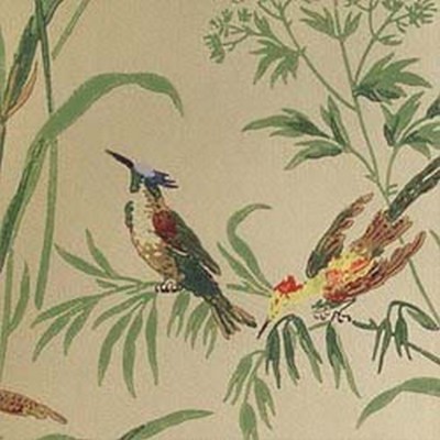 Фото Обои с рисунком - Анималистический принт - стиль Американский - Серебристые - Купить в Интернет-магазине