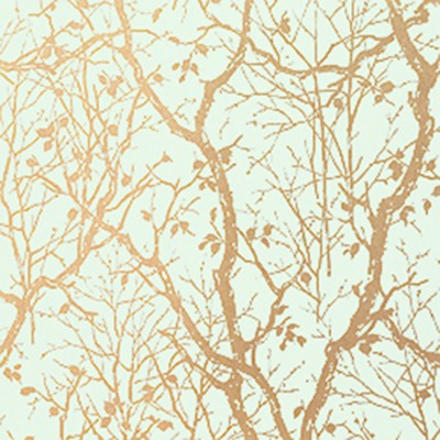 Фото Обои с рисунком - Растение - стиль Американский - Бирюзовые - Купить в Интернет-магазине