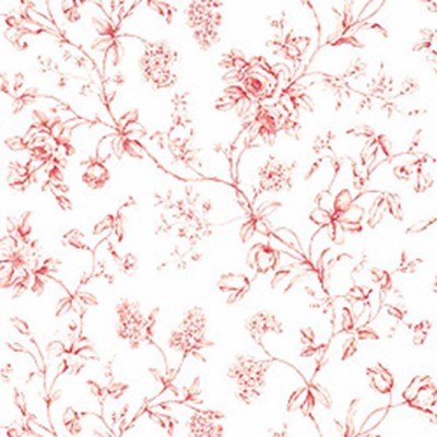 Фото Обои с рисунком - Растение - стиль Американский - Белые - Купить в Интернет-магазине