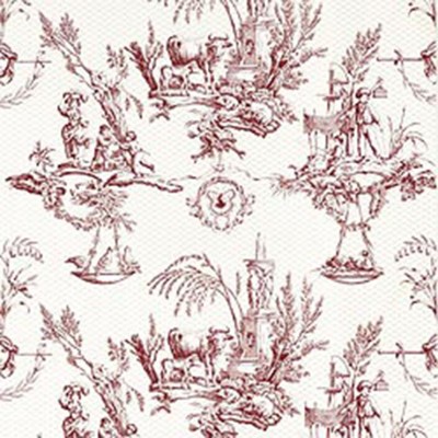 Фото Обои с рисунком - Туаль - стиль Американский - Белые - Купить в Интернет-магазине