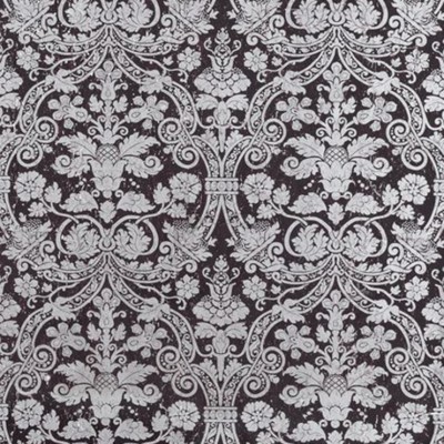 Фото Обои с рисунком - Дамаск - стиль Американский - Черные - Купить в Интернет-магазине