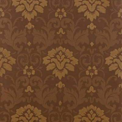 Фото Обои с рисунком - Дамаск - стиль Американский - Коричневые - Купить в Интернет-магазине