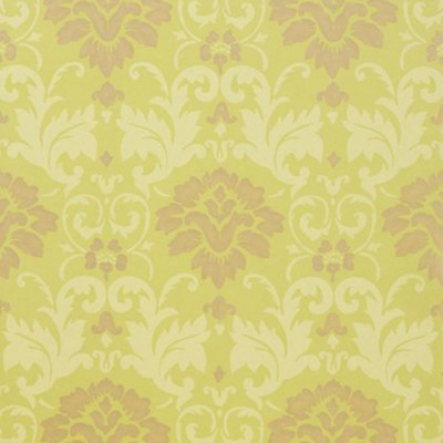 Фото Обои с рисунком - Дамаск - стиль Американский - Зеленые - Купить в Интернет-магазине
