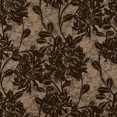 Фото Обои с рисунком - Цветы - стиль Американский - Черные - Купить в Интернет-магазине