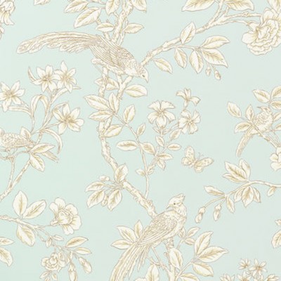 Фото Обои с рисунком - Анималистический принт - стиль Американский - Бирюзовые - Купить в Интернет-магазине