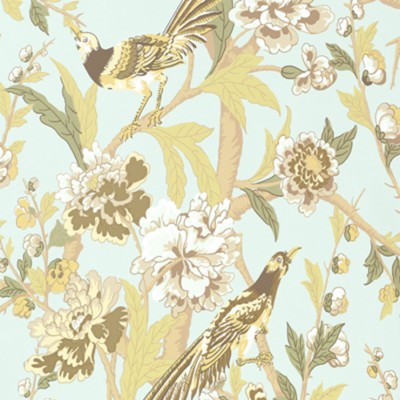 Фото Обои с рисунком - Анималистический принт - стиль Американский - Бирюзовые - Купить в Интернет-магазине