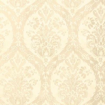Фото Обои с рисунком - Дамаск - стиль Американский - Кремовые - Купить в Интернет-магазине