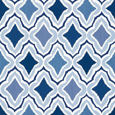 Фото Обои с рисунком - Орнамент - стиль Американский - Синие - Купить в Интернет-магазине