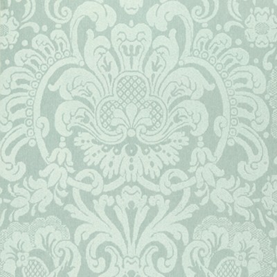 Фото Обои с рисунком - Дамаск - стиль Американский - Бирюзовые - Купить в Интернет-магазине