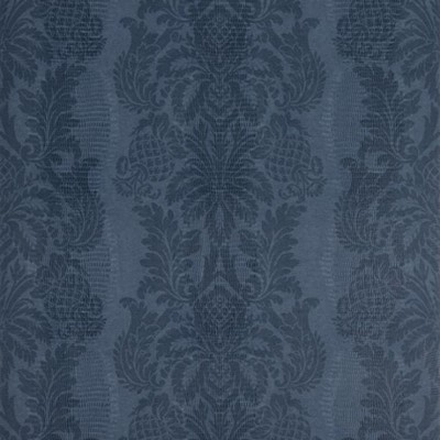 Фото Обои с рисунком - Дамаск - стиль Американский - Синие - Купить в Интернет-магазине