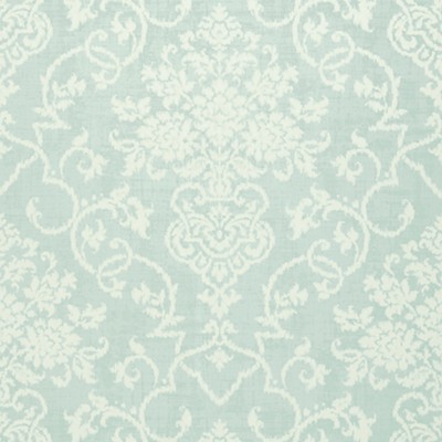 Фото Обои с рисунком - Дамаск - стиль Американский - Бирюзовые - Купить в Интернет-магазине