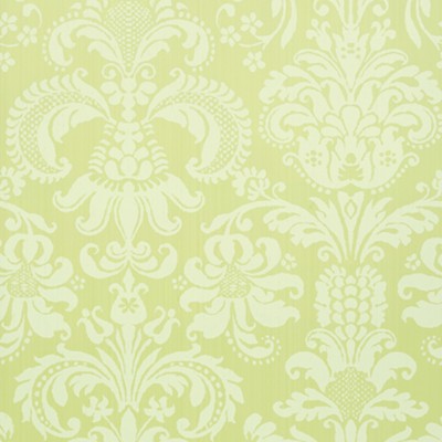 Фото Обои с рисунком - Дамаск - стиль Американский - Зеленые - Купить в Интернет-магазине